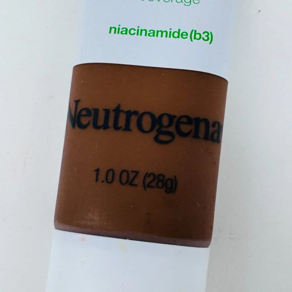 LOT 2 Neutrogena Clear Coverage Flawless Matte CC Cream CINNAMON 9.0 New